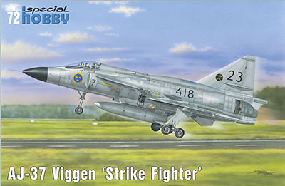 予約 サーブAJ-37ビゲン戦闘攻撃機型